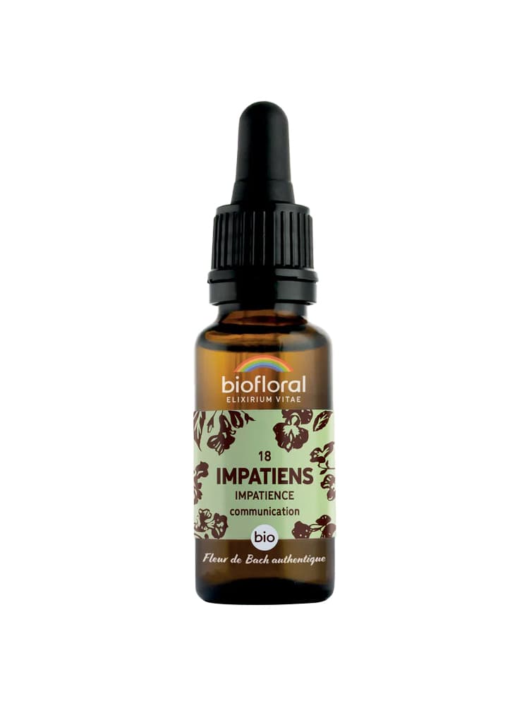 Biofloral Fleur de Bach 18 Impatiens Communication Bio 20 ml