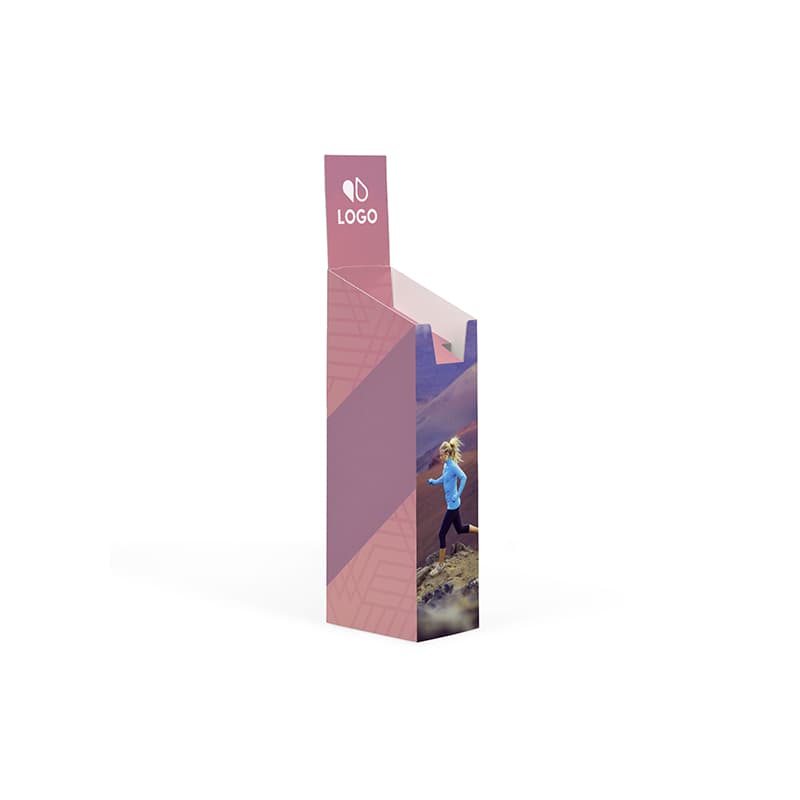 Totem Porte-revues | Présentoir En Carton 23 x 32 x 123.5 cm - Easyflyer