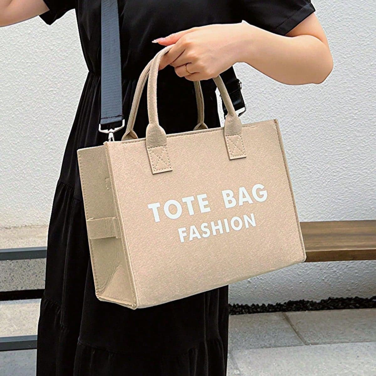 Sac fourre-tout en feutre, sacs à main pour femmes, sac bandoulière à lettres, marques, sacs à main, sacs à bandoulière pour acheteurs